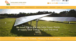 Desktop Screenshot of photonsolar.in
